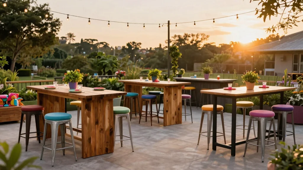 10 Counter-Height Outdoor Tables For A Casual Bar-Style Patio