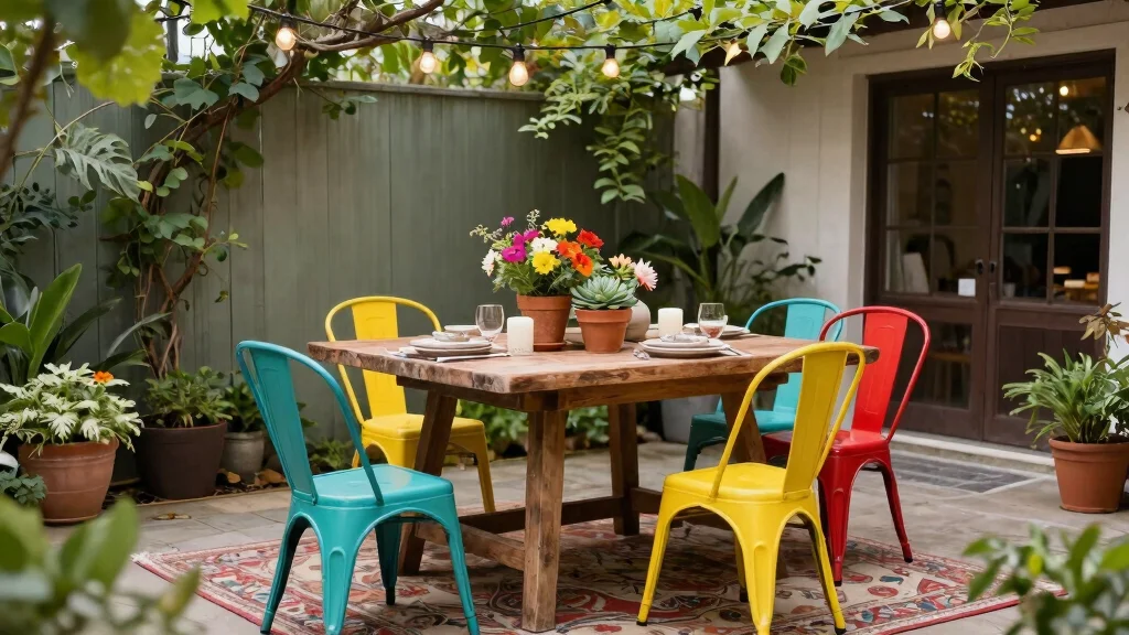 10 Metal Patio Furniture Makeovers That Instantly Refresh Old Pieces