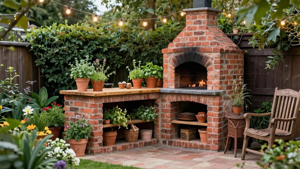 11 Brick Outdoor Kitchens With Rustic Charm