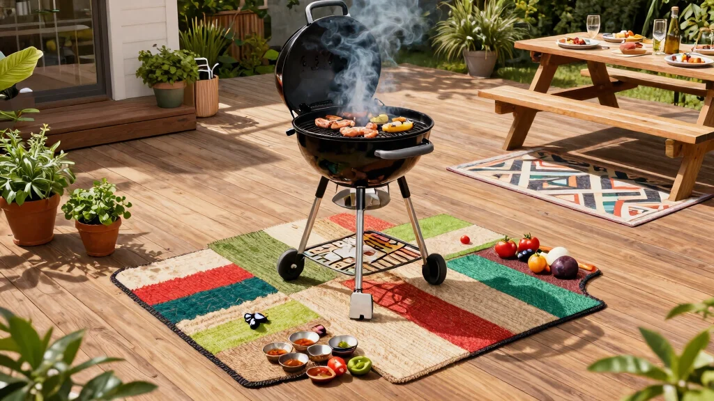 11 Grill Pads That Protect Your Space And Keep Things Tidy