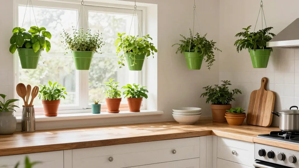 11 Hanging Basket Ideas For A Greener Kitchen