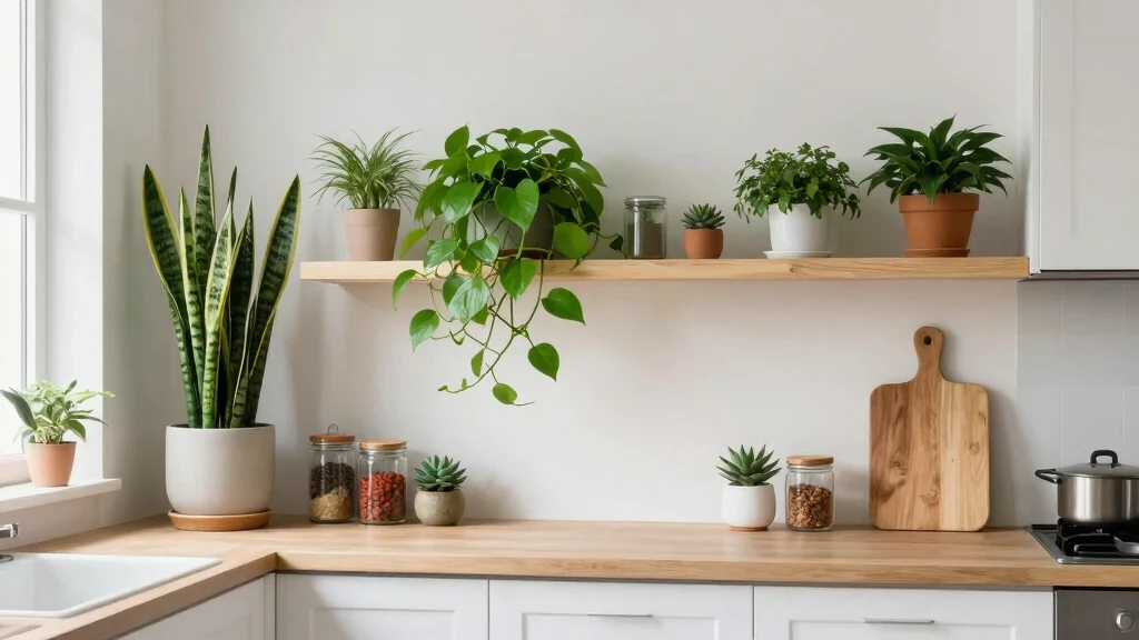 11 Styling Plants Above Kitchen Cabinets Without The Clutter