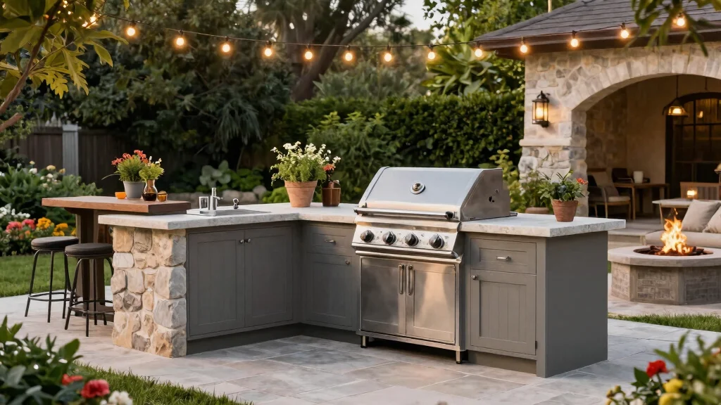 12 Built-In Outdoor Grills For A Permanent Setup