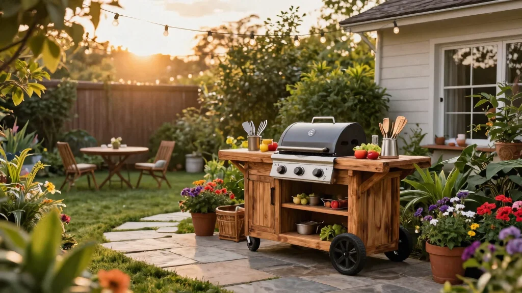 12 DIY Grill Stations That Look Built-In Without The Cost