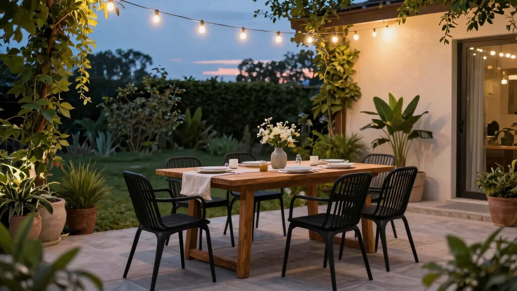 12 Rectangular Patio Dining Tables For A Clean And Spacious Look