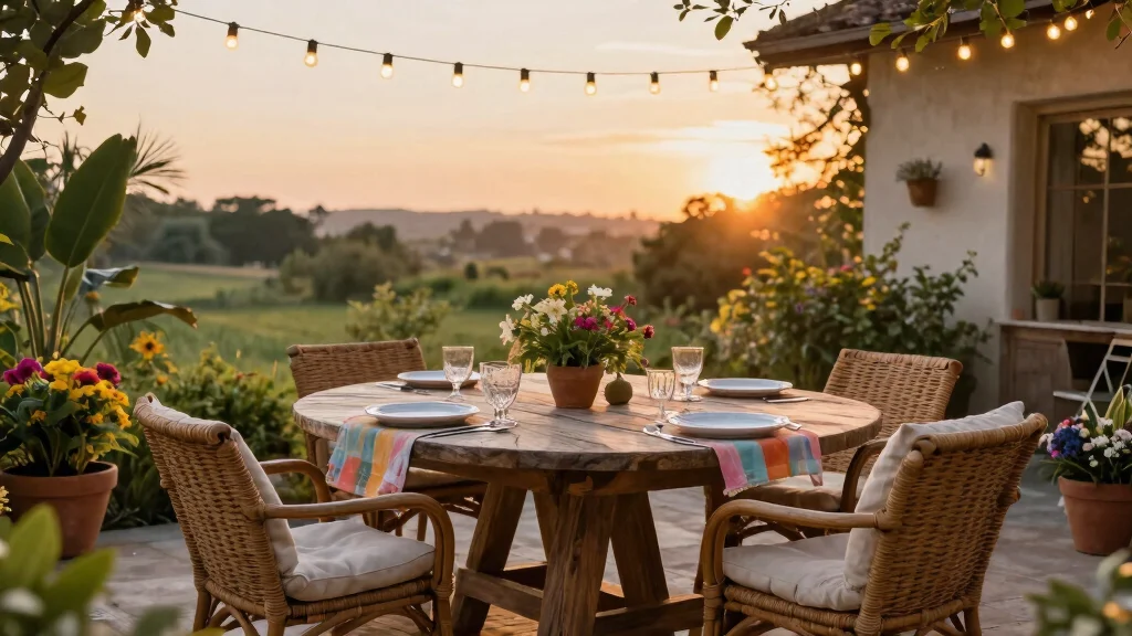 12 Round Patio Dining Tables For Cozy Outdoor Gatherings