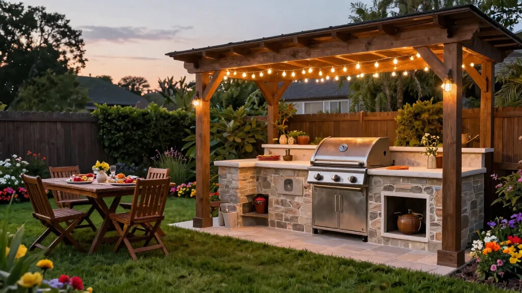 13 Built-In Grill Ideas For A Seamless Outdoor Setup