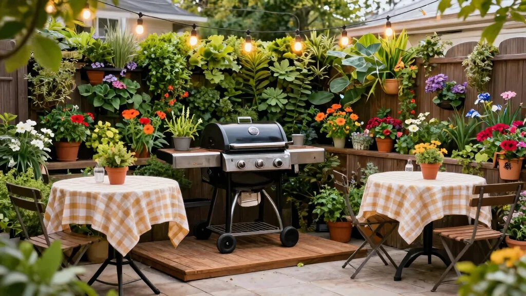 13 Compact Outdoor Grill Areas That Maximize Space