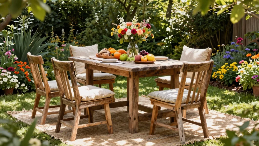 13 Garden Table And Chair Ideas For Relaxed Outdoor Dining