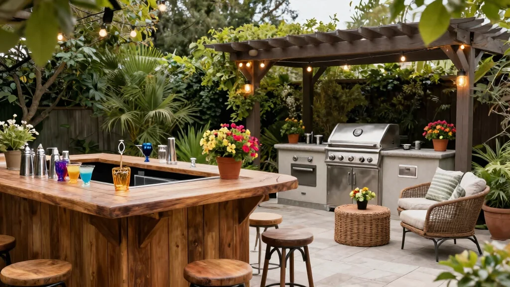 13 Outdoor Bar And Grill Setups For Hosting Made Easy