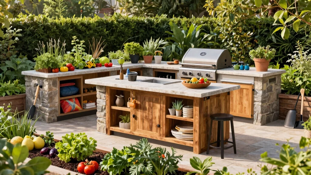 13 Outdoor Kitchen Islands That Elevate Your Backyard Cooking Game