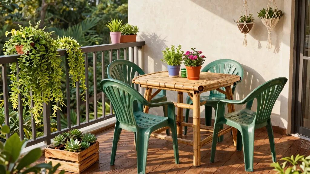 14 Outdoor Table And Chair Ideas For Patios, Gardens, And Balconies